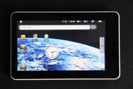 8 Inch  Rockchip2818 3G/Wifi/Camera Google Android 2.1 Tablet Pc